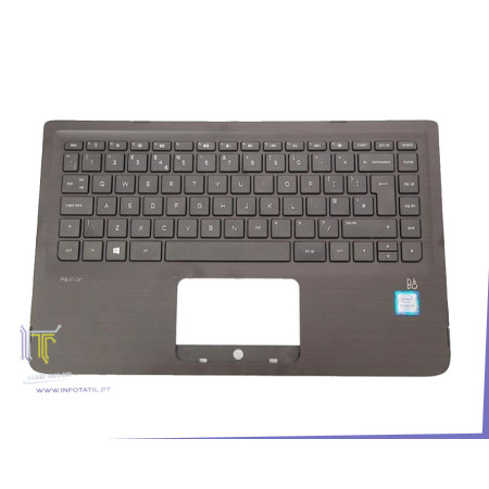 HP Inc. Top Cover & Keyboard (Portugal) - 809829-131