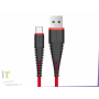 Devia Fish1 USB Type C 1.5mt Red