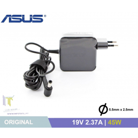 Asus Carregador Original 19V 2.37A 45W (5.5*2.5mm) Asus Carregador Original 19V 2.37A 45W (5.5*2.5mm)