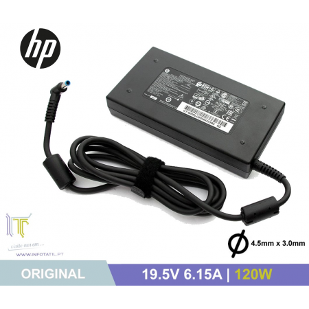 Carregador Original HP 19.5V 6.15A 120W (4.5*3.0mm) - 710415-001