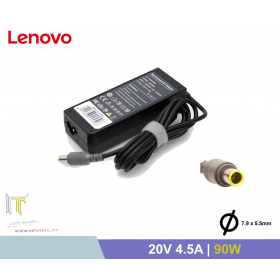 Carregador Original Lenovo 20V 4.5A 90W (8.0*5.5mm) Carregador Original Lenovo 20V 4.5A 90W (8.0*5.5mm)