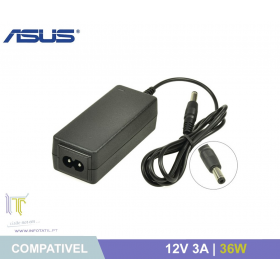 Carregador Compativel Asus EeePC 12V 3A 36W