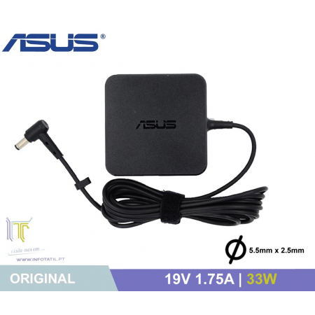 Carregador Original Asus 19V 1.75A 33W (5.5*2.5mm) - 0A001-00348600