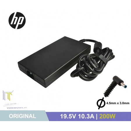 Carregador Original HP 19.5V 10.3A 200W (4.5*3.0mm) - 835888-001