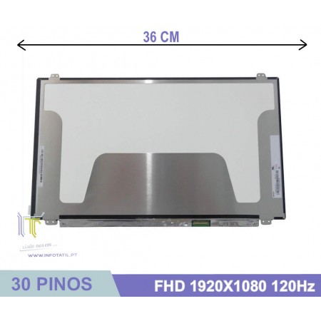 Schermo LCD Innolux N156HHE-GA1 15.6 Pollici – 120Hz, 94% NTSC, FHD 1920x1080, Opaco