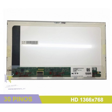 LCD 15.6´´ HD 1366 x 768 LED 30 Pinos - N156BGE-E21