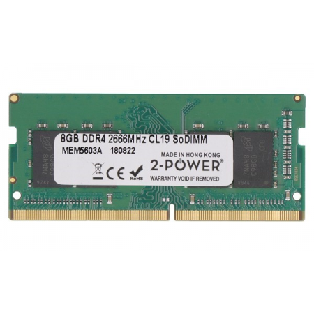 Memória 2POWER 8GB DDR4 2666MHz CL19 SoDIMM