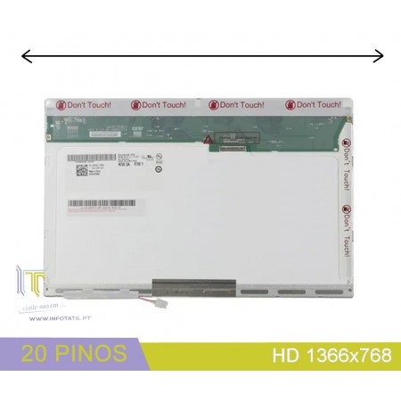 LCD 12.1" WXGA 1280x800 20P - LTN121W1-L01