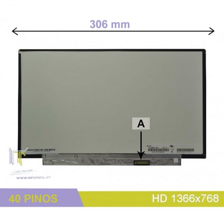 LCD 13.3" WXGA (1366x768) HD - LTN133AT25