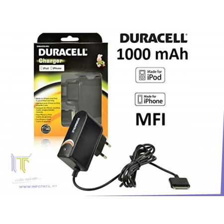 Carregador Duracell Iphone 4