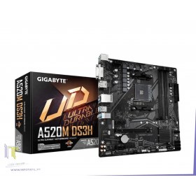 Motherboard Gigabyte A520M-DS3H Skt. AM4