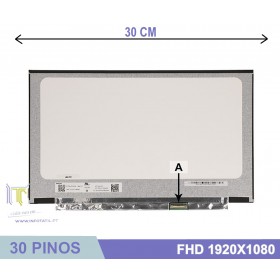 Ecrã LCD 13.3" 1920x1080 IPS IPS 250nit