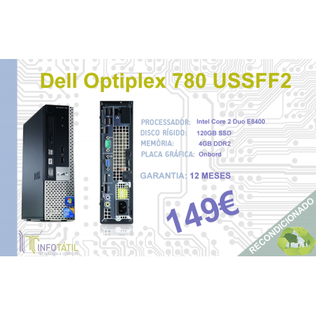 Dell Optiplex 780 USSFF - Recondicionado