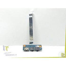 Asus K55DE-1A Audio/USB Board w/ cable Refurbished - 14010-00250100