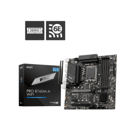 Motherbord MSI PRO B760M-A WIFI DDR5 ATX LGA1700 - 911-7D99-007