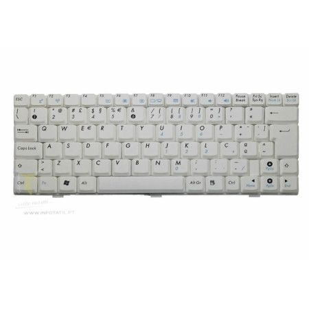 Asus EeePC 1000 Teclado PT - Branco - 04GOA0D1KPO10