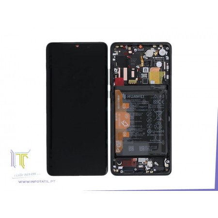 Huawei P30 Pro Display Preto Service Pack - 02352PBT