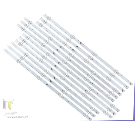 Kit de 12 Barras de Led para TV LG de 47" - 6916L-1177A
