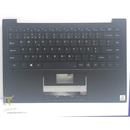 Teclado Português com top Case para Insys WH1-140P