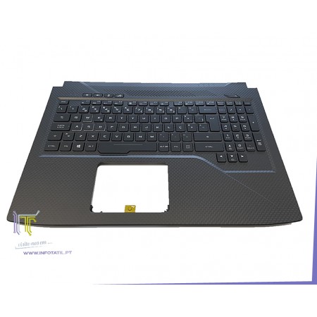 Asus GL503GE-1A Keyboard (PORTUGUESE) Module/AS (BACKLIGHT, RGB 4-ZONE) - 90NR0081-R30PO0