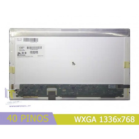 LCD LG 14.5" WXGA 1366x768 HD LED 40Pin Refurbished - LP145WH1