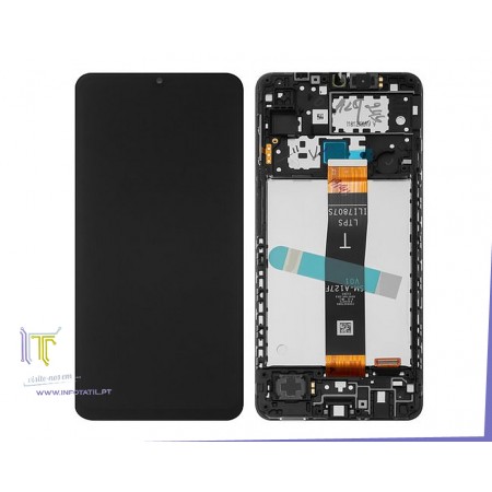 Samsung Galaxy A12 2021 A127F Display Service Pack (Black) - GH82-26486A