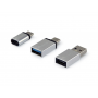 Equip USB-C OTG adapter 3-Pack - 133475