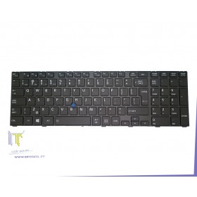 Toshiba Tecra A50-A Teclado Português Retroiluminado 44cm