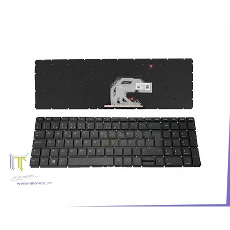 HP ProBook 450 G6 / 450 G7 Teclado PT Preto (sem top Case) - L45091-131