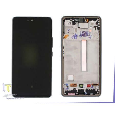 Samsung A536B Galaxy A53 5G Display Preto Servic Pack - GH82-28024A