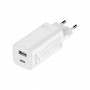Carregador Xiaomi Mi Fast Charger 65W GaN USB Type-A + Type-C