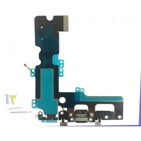 iPhone 7 Plus Flex de carga/dados Preto iPhone 7 Plus Flex de carga/dados Preto