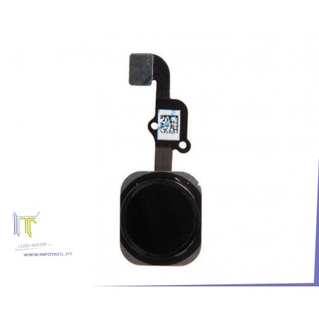 Iphone 6S, 6S Plus Botão Home  Preto - 00459-01