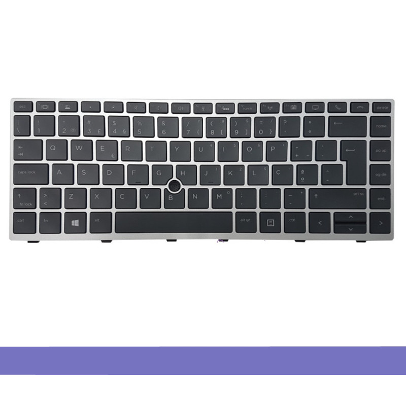 Teclas De Repuesto Para HP EliteBook 830 G5 Y G6 - Retroiluminadas, Diseño USA, Teclas Sueltas