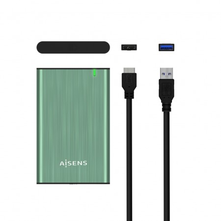 Aisens Caixa Externa 2.5" USB 3.1 Azul - ASE-2525SGN