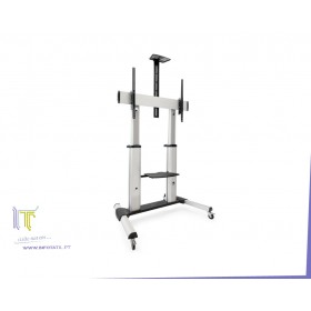 Tooq Suporte Móvel Partenon 60" a 100" Máx. 100Kg - FS20300M-B