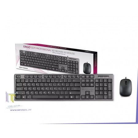Teclado + Rato MK PLUS  - TG8117ERGO