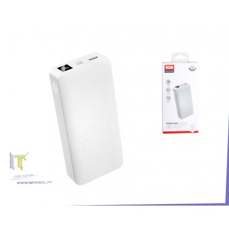 XO PR144 Powerbank 20000MAH - USB + Tipo C - XOPR144BK