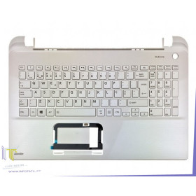 Toshiba L50-B Top Case + Teclado Branco - A000296620 Toshiba L50-B Top Case + Teclado Branco - A000296620