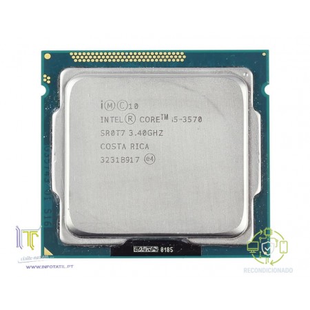 Intel i5-3570 QC 3.40Ghz SR0T7 Refurbished