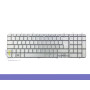 HP DV7-1000 Teclado PT Silver - 483275-131