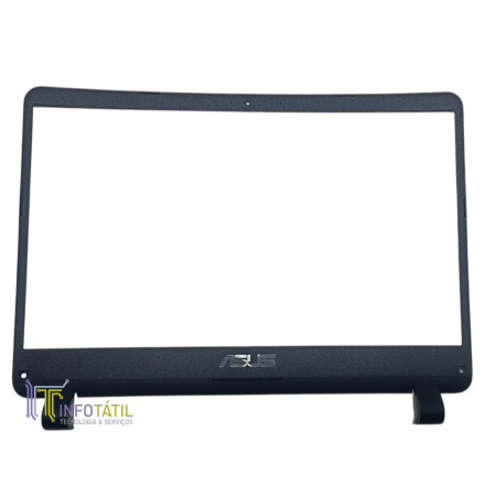 Asus X407UA-1B LCD Bezel (with Mylar) (Black) - 90NB0HP1-R7B011
