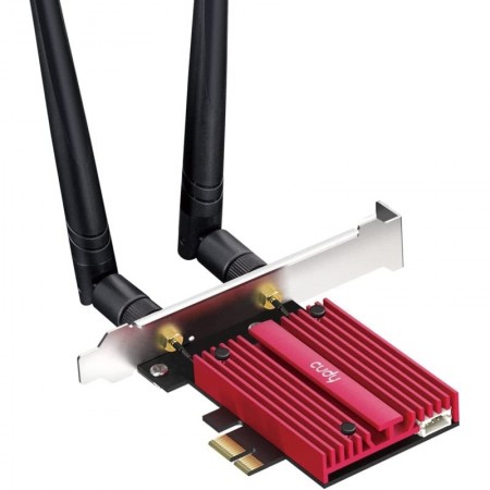 Placa de Rede Cudy WE3000S PCI-e AX5400 WiFi 6E Tri-Band - Bluetooth