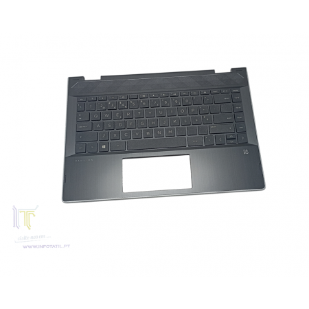 HP Pavilion x360 14-CD, 14-DD, Top Cover C/ Teclado Português S/Retroiluminação