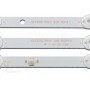 Kit de 3 Barras de LED para TV's 40" 3V - DLED39.5MXY-3X8