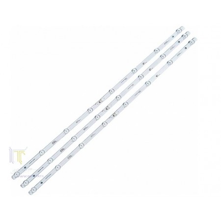 Kit de 3 Barras de LED para TV's 40" 3V - DLED39.5MXY-3X8