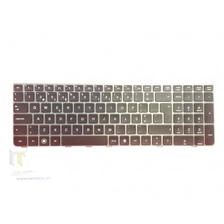HP ProBook 4530S Teclado PT Freme Silver