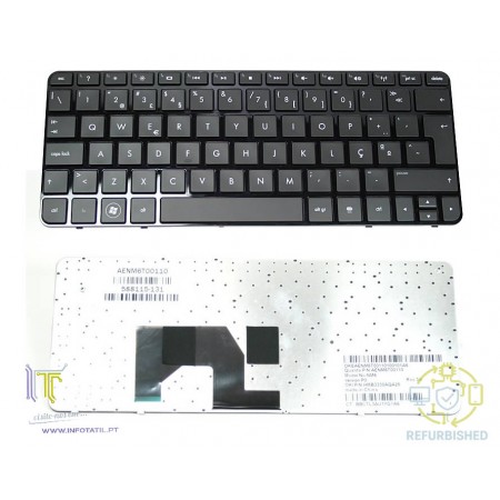 HP Mini 210-1000sp Teclado PT Refurbished
