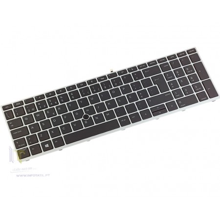 HP ProBook 650 G4, 650 G5, Teclado Português Backlight - L09595-131