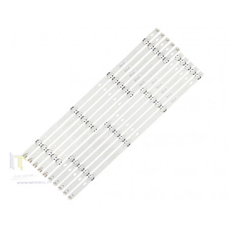 Kit de 10 Barras de LED para TV LG 55"